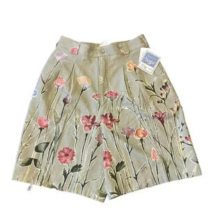 Gotcha Covered Any wear. Ez Walk Shorts Cotton High Rise Floral design